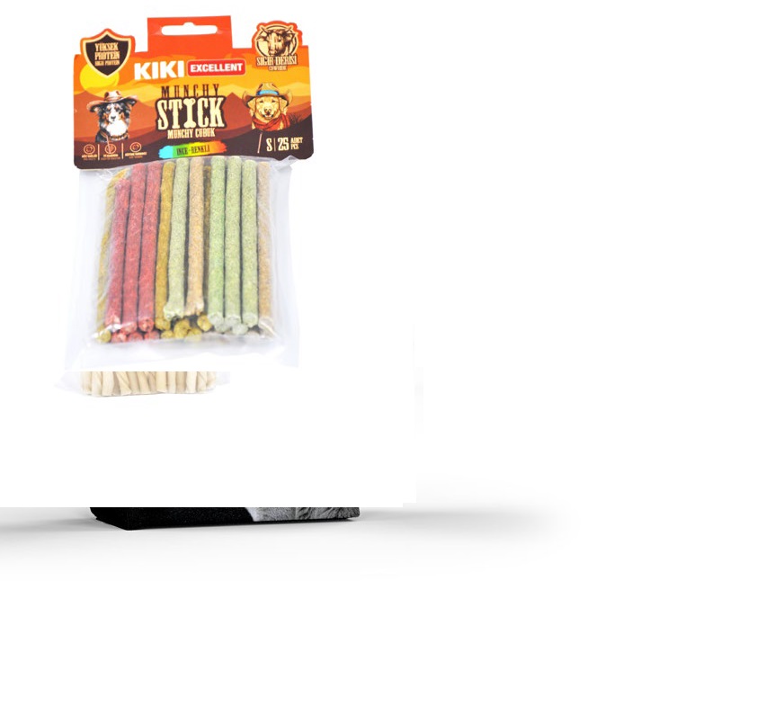 İNCE RENKLİ MUNCHY ÇUBUK S-XS 25'li