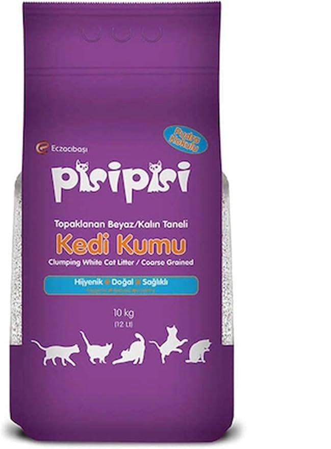 PİSİPİSİ  PUDRA KOKULU İNCE TANELİ 10 KG